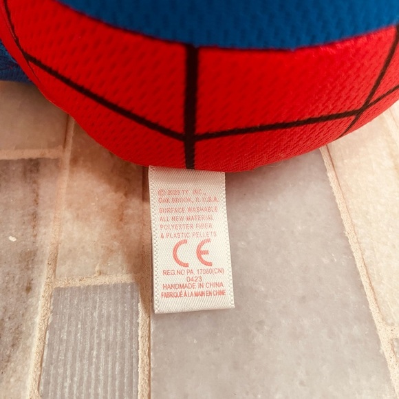 TY Spider-Man Plush Toy - 10” - Picture 6 of 10